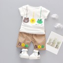 Maglietta e pantaloni corti per bambini L1102 2