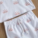 Maglietta e pantaloni corti per bambini L1121 4