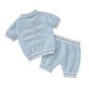 Maglietta e pantaloni corti per bambini L1264 1