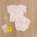 Maglietta e pantaloni corti per bambini L1486 2