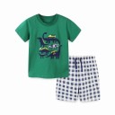 Maglietta e pantaloni corti per bambini L1698 2