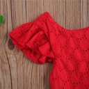 Maglietta e pantaloni corti per ragazze L1189 3