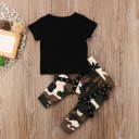 Maglietta e pantaloni da bambino L1573 4