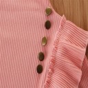 Maglietta e pantaloni da ragazza L1547 4