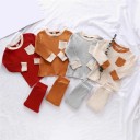 Maglietta e pantaloni per bambini L1484 1