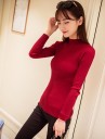 Maglione a collo alto da donna A2945 4