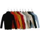 Maglione a collo alto per bambini L643 1