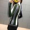 Maglione a righe da donna 1