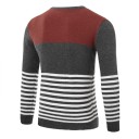 Maglione a righe da uomo J1560 1