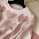 Maglione da donna a maniche corte e pantaloni 4