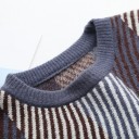 Maglione da donna a righe A2117 3