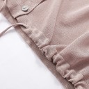 Maglione da donna con cappuccio e bottoni 5