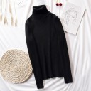 Maglione da donna con collo alto G225 5