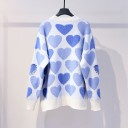 Maglione da Donna con Cuori e Perle 3