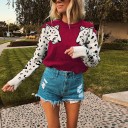 Maglione da donna con leopardo 6
