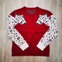 Maglione da donna con leopardo 1