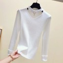 Maglione da donna con perla 3