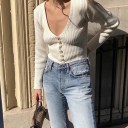 Maglione da Donna con Perle G308 3