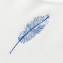 Maglione da donna con piume 3