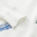 Maglione da donna con piume 5