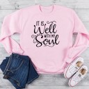 Maglione da donna con scritta 4