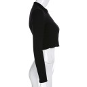 Maglione da donna con zip e colletto 3