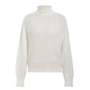 Maglione da donna lavorato a maglia con colletto alto 6