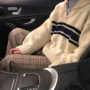 Maglione da donna lavorato a maglia con zip 2