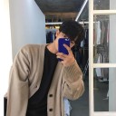 Maglione da uomo con bottoni F293 5