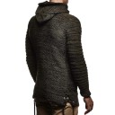 Maglione da uomo con cappuccio F280 1