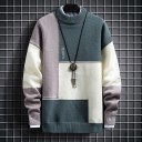 Maglione da uomo con collo alto F299 5