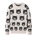 Maglione da Uomo con Gatti 1