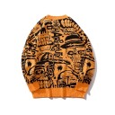 Maglione da Uomo con Teschi F302 1