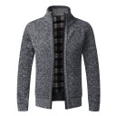 Maglione da uomo con zip F184 1