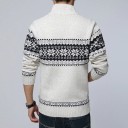 Maglione da uomo con zip F198 2