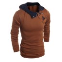 Maglione da uomo con zip F289 2