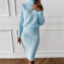 Maglione e gonna da donna 5