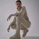 Maglione e pantaloni da donna B1043 1