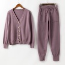 Maglione e pantaloni da donna B879 9