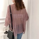 Maglione lavorato a maglia da donna A2329 1