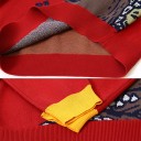 Maglione oversize da donna con stampa G238 5