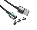 Magneettinen USB-datakaapeli K497 1