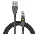 Mágneses USB kábel forgó csatlakozóval 5