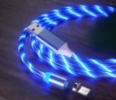 Mágneses USB kábel LED világítással 3