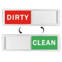 Magnet pentru mașina de spălat vase 17,7 x 3,5 cm Indicator "CURAT" și "MURDAR" ușor de comutat pentru mașina de spălat cu text lizibil 2