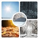 Magnetic Car Cover Against Frost and Sun 4