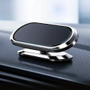 Magnetic Car Phone Holder 6 x 1.9 cm Metal Self-Adhesive Holder with Magnetic Sticker 360° Rotatable Car Phone Mount 2