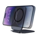 Magnetic Car Phone Holder Compatible with MagSafe Extra Thin 3.5 mm Foldable 270 Degrees Grey-Black For Dashboard and Travel 3