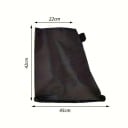 Magnetic Charger Cover for Electric Vehicles Weatherproof UV and Snow Thermal Insulation 45 x 42 x 32 cm Black For Charging Port 2
