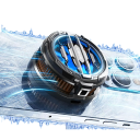 Magnetic Cooler for Mobile Phone 62x65x26 mm Extremely Fast Cooling Below 26 °C USB-C 5V/3A Quiet Fan Easy to Clean 5